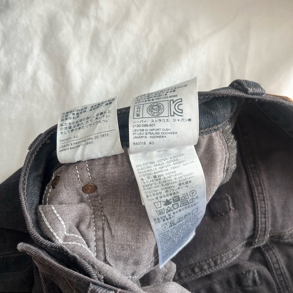 LEVI STRAIGHT LEG DENIM - Picture 3 of 3